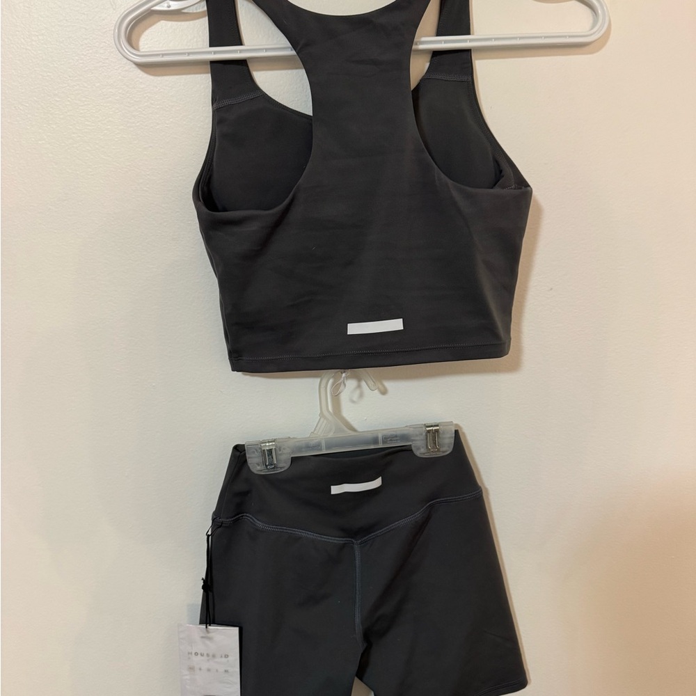 Seamless Performance Sports Bra - Gray - Picture 7 of 10